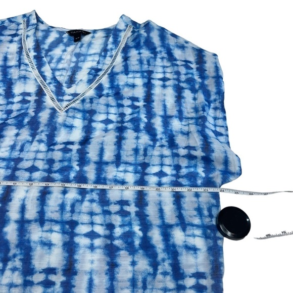 NEW Tahari Blue Tie Dye Beach/Swimsuit Cover Size M - Picture 11 of 12